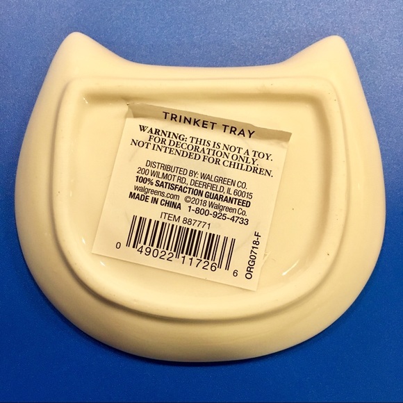 Kitty Cat Meow Trinket Tray - Picture 4 of 5